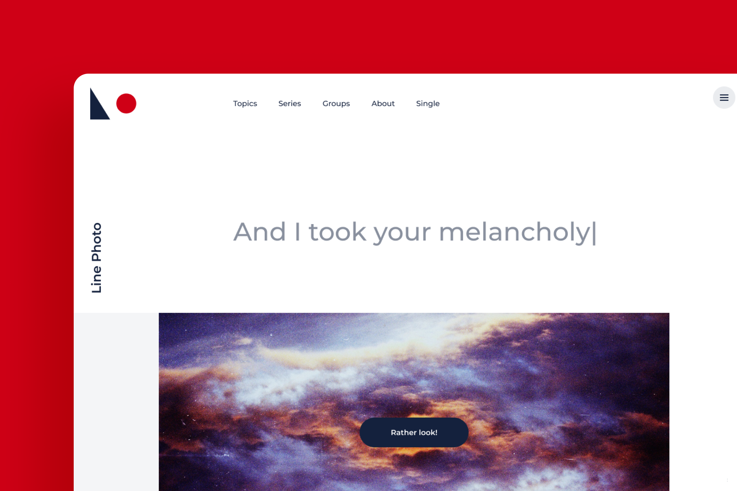 Website for Line Photo